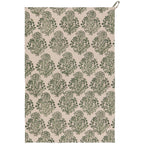 Viridian Block Print Dishtowel
