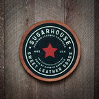 More of a Whiskey & Cigars Kind of Guy Leather Coaster