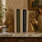 Fox Run Horse Head Decorative Bookend Set, Set of 2