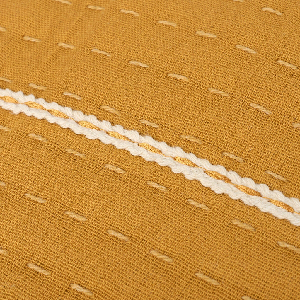 Saffron Scallop Pillow
