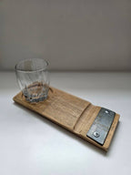 Whiskey Stave Cigar Tray: LIGHT