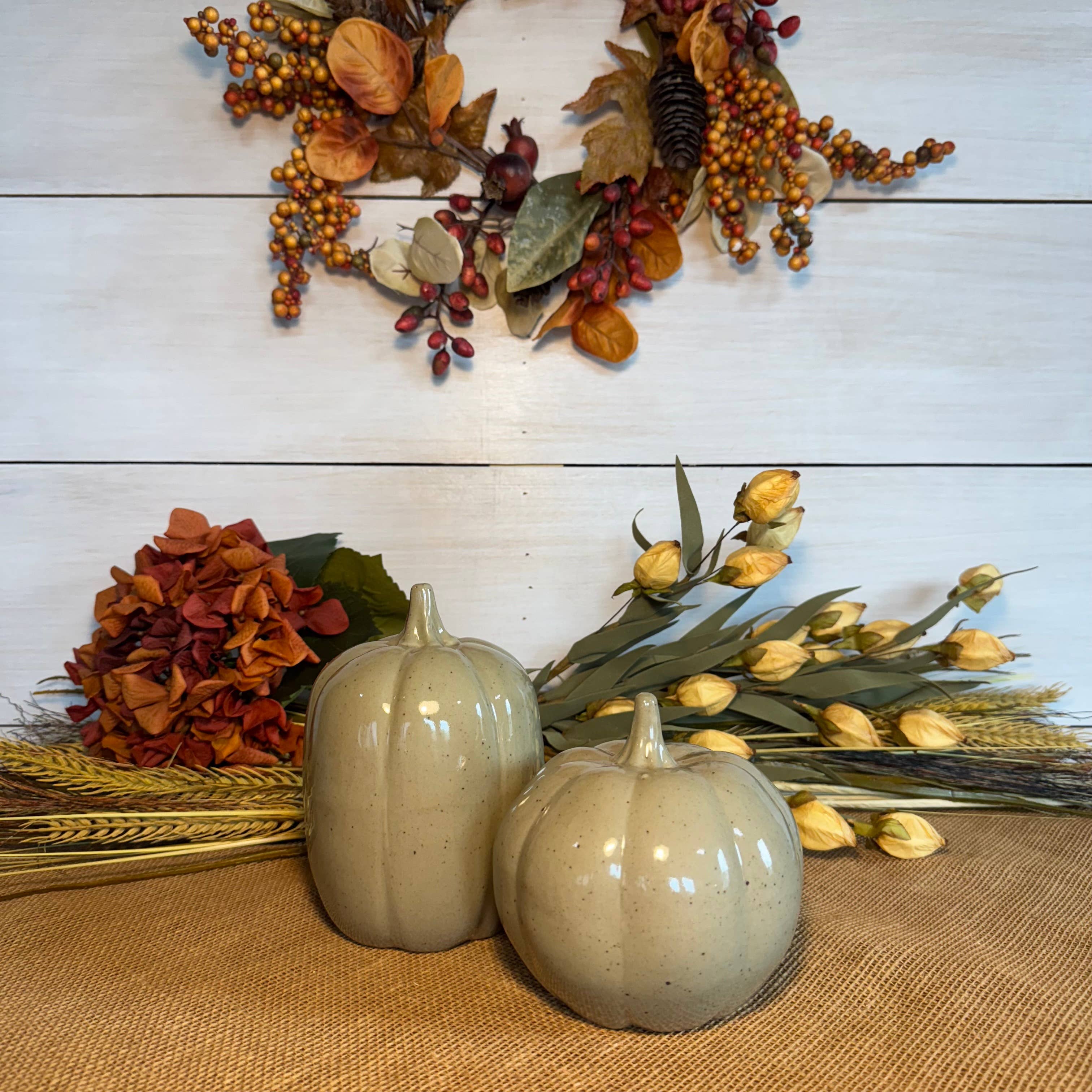 Short Glazed Pumpkin - Mocha