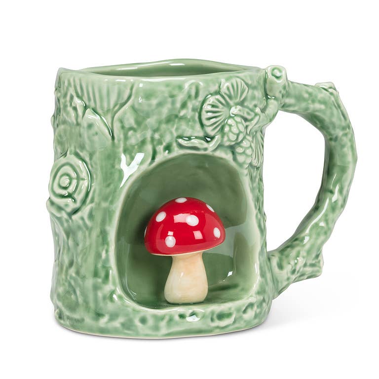Nature Inspired Mug with Alcove-4"H(11oz): Squirrel