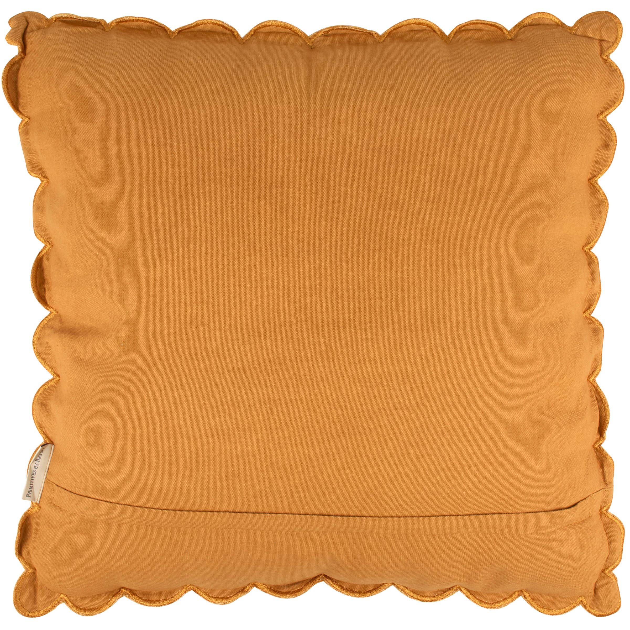 Saffron Scallop Pillow