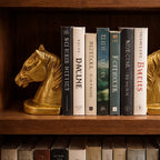 Fox Run Horse Head Decorative Bookend Set, Set of 2