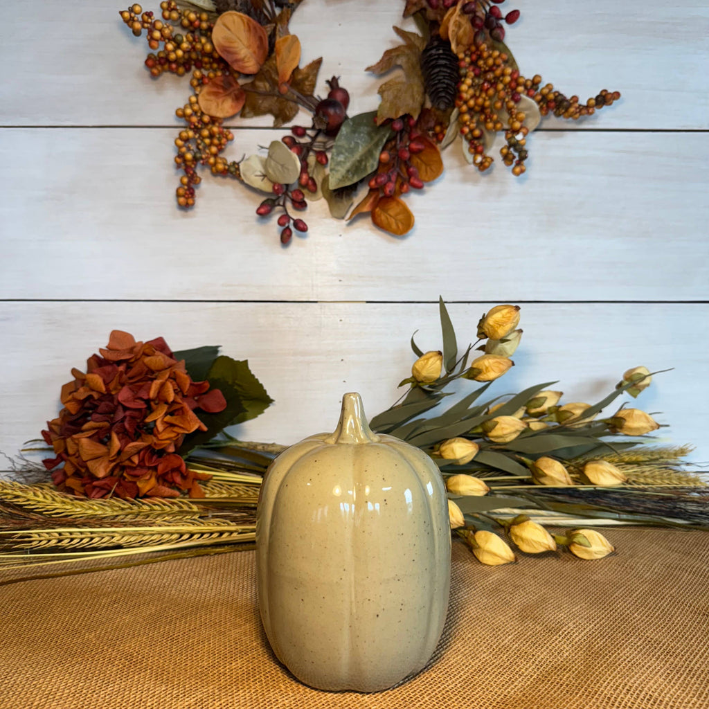 Tall Glazed Pumpkin - Mocha