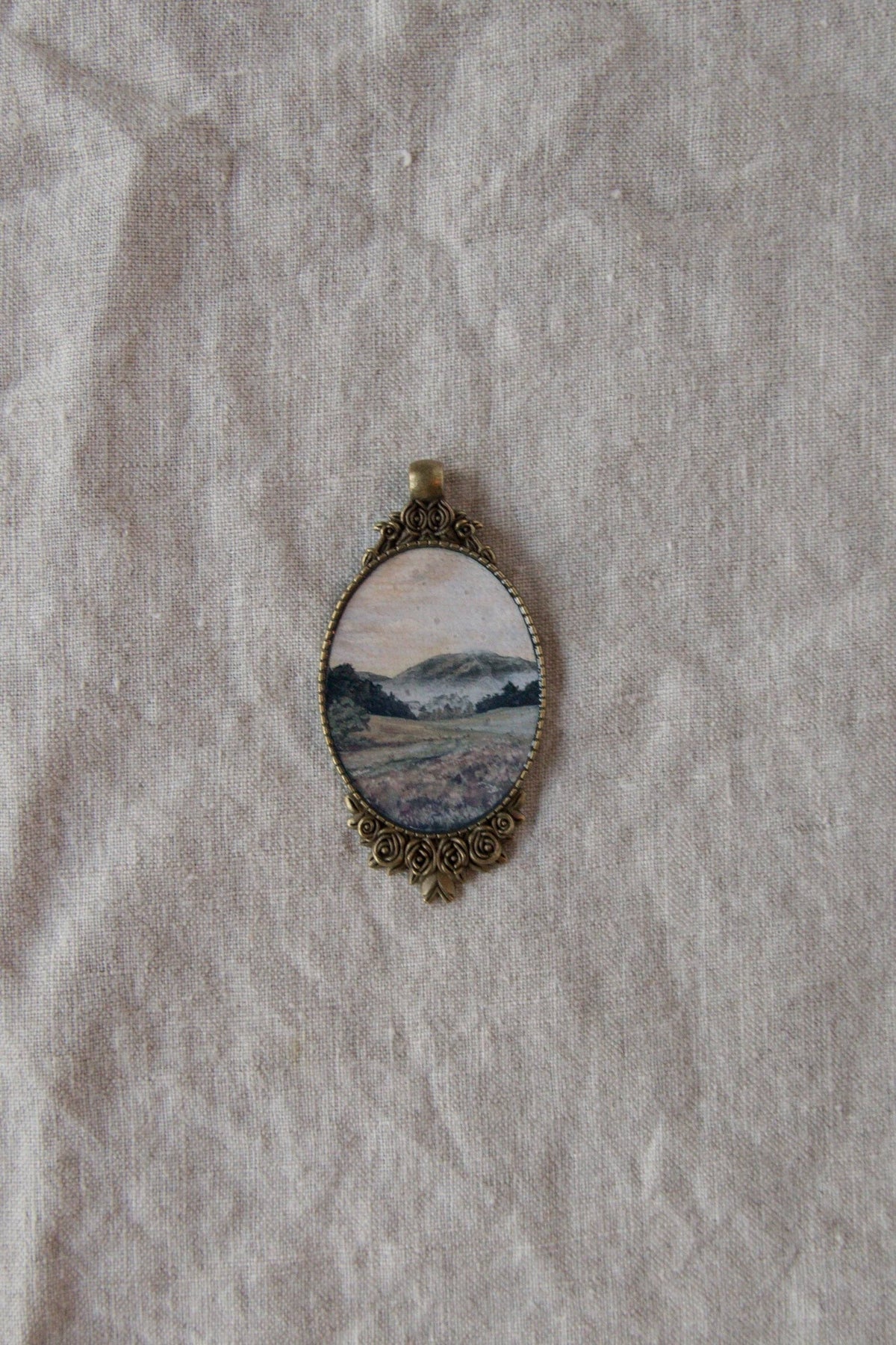 Landscape Antique Style Magnet Sets: Set of 5