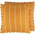 Saffron Scallop Pillow