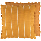 Saffron Scallop Pillow