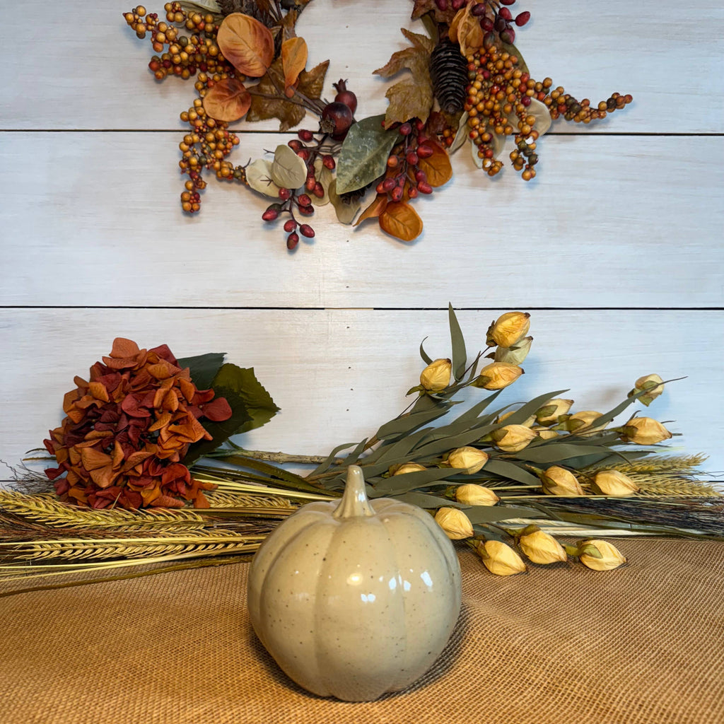 Short Glazed Pumpkin - Mocha