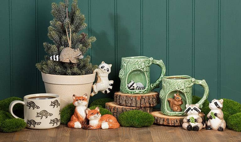 Nature Inspired Mug with Alcove-4"H(11oz): Cardinal