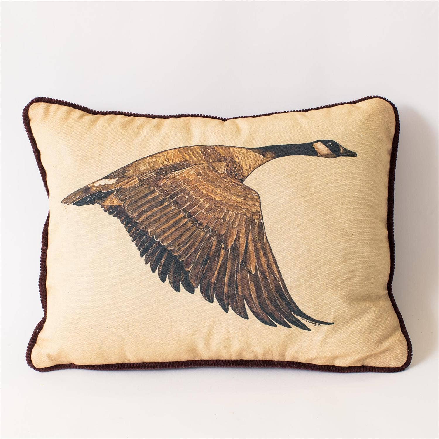 Canada Goose Wildlife Throw Pillow (Pk/2) | Cabin Decor