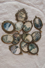 Landscape Antique Style Magnet Sets: Set of 5