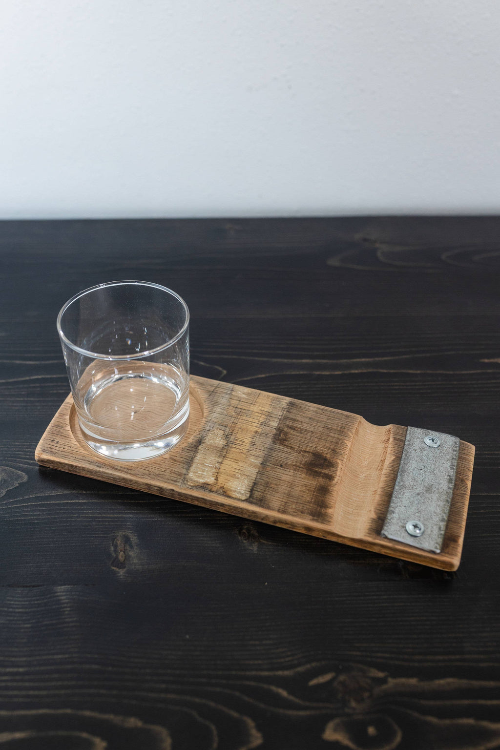 Whiskey Stave Cigar Tray: LIGHT