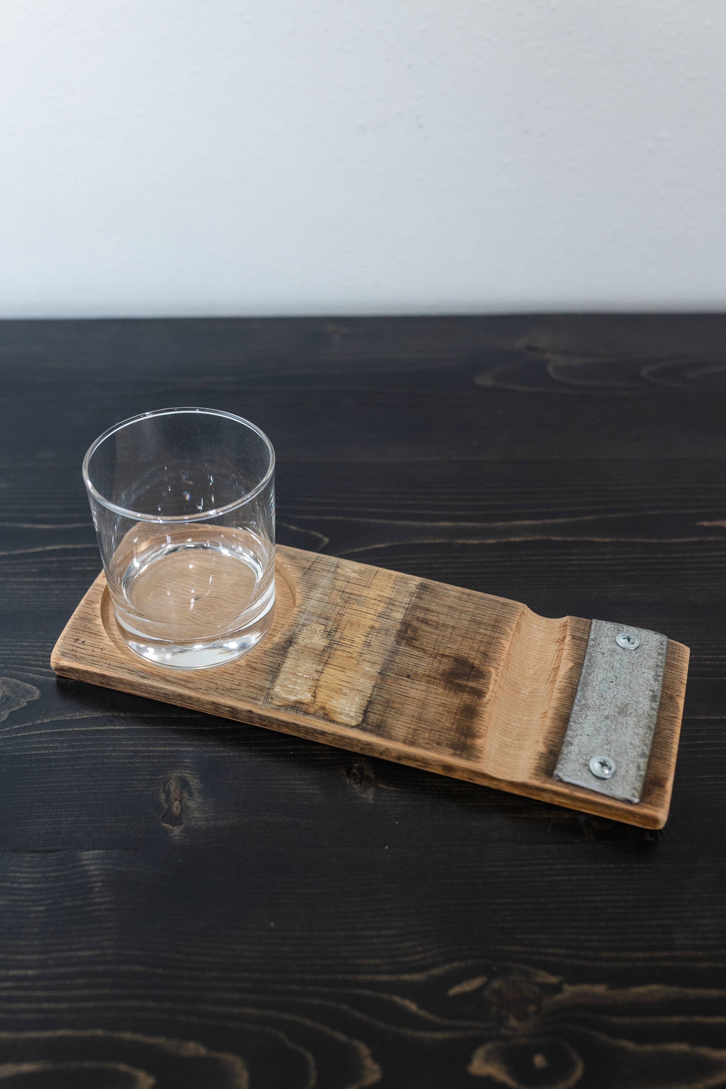 Whiskey Stave Cigar Tray: LIGHT