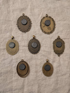 Landscape Antique Style Magnet Sets: Set of 5