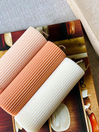 Ribbed Candle | Effortless Home Decor